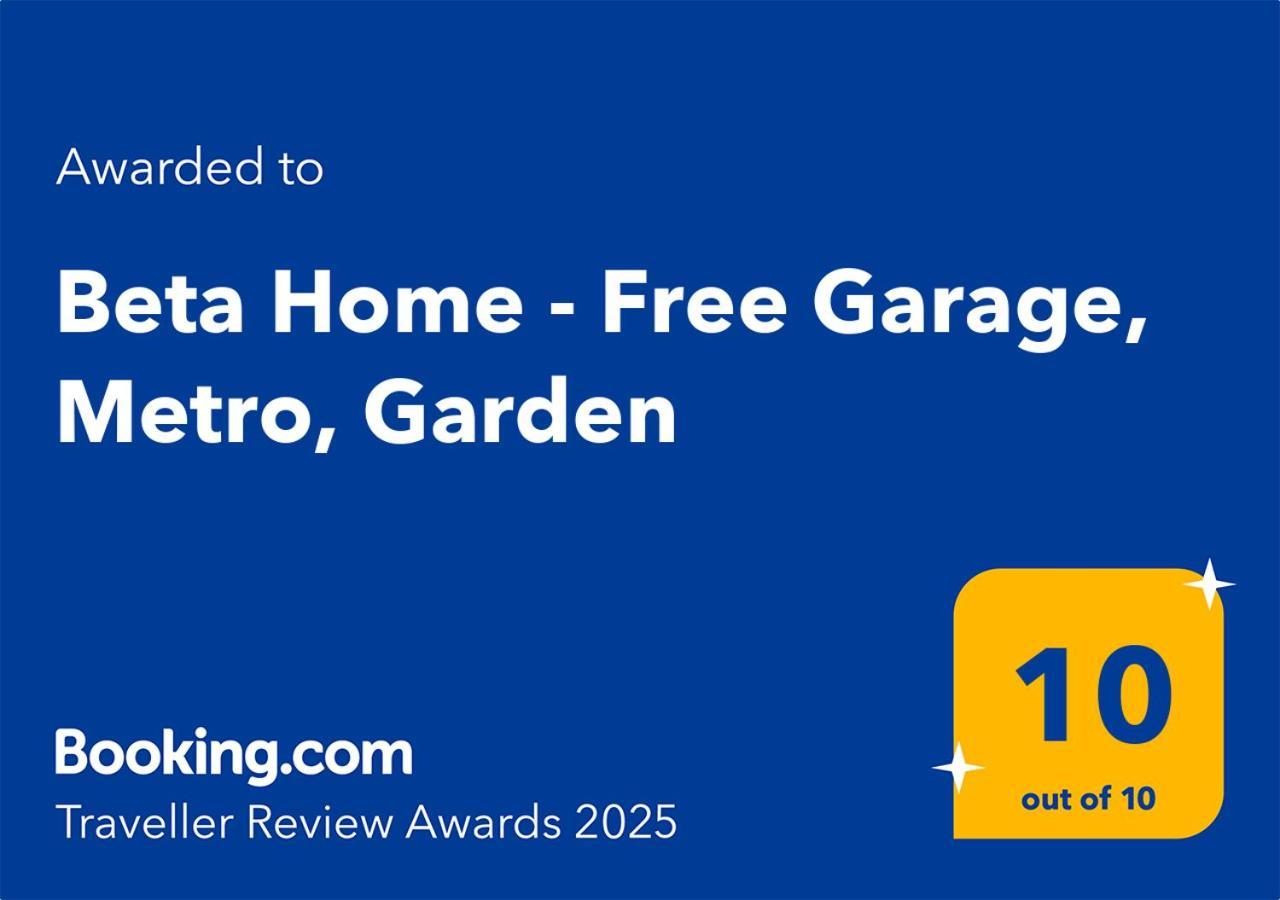 Beta Home - Garage, Air Condition, Garden, At Metro Prague Extérieur photo